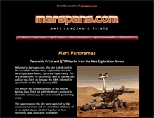 Tablet Screenshot of marspans.com